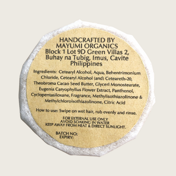 Jasmine and Clove Conditioner Bar